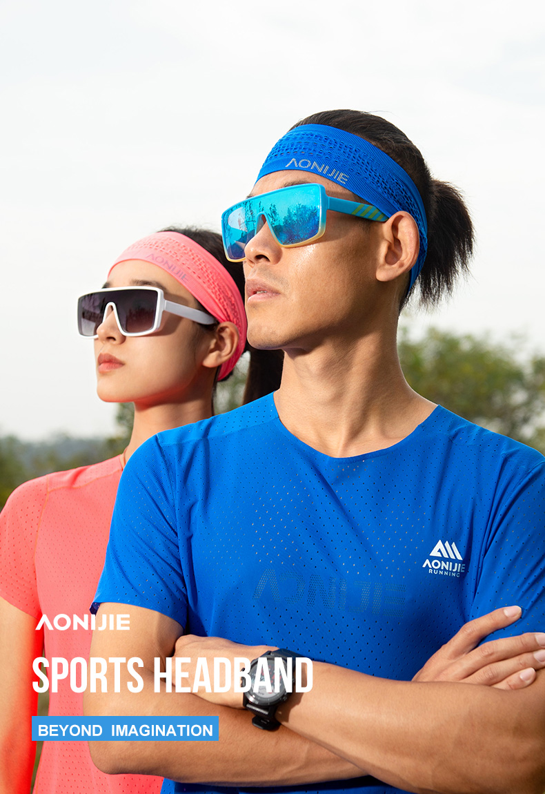 Aonijie E4423 Soft SPORTS HEADBAND for Men and Women - PINK