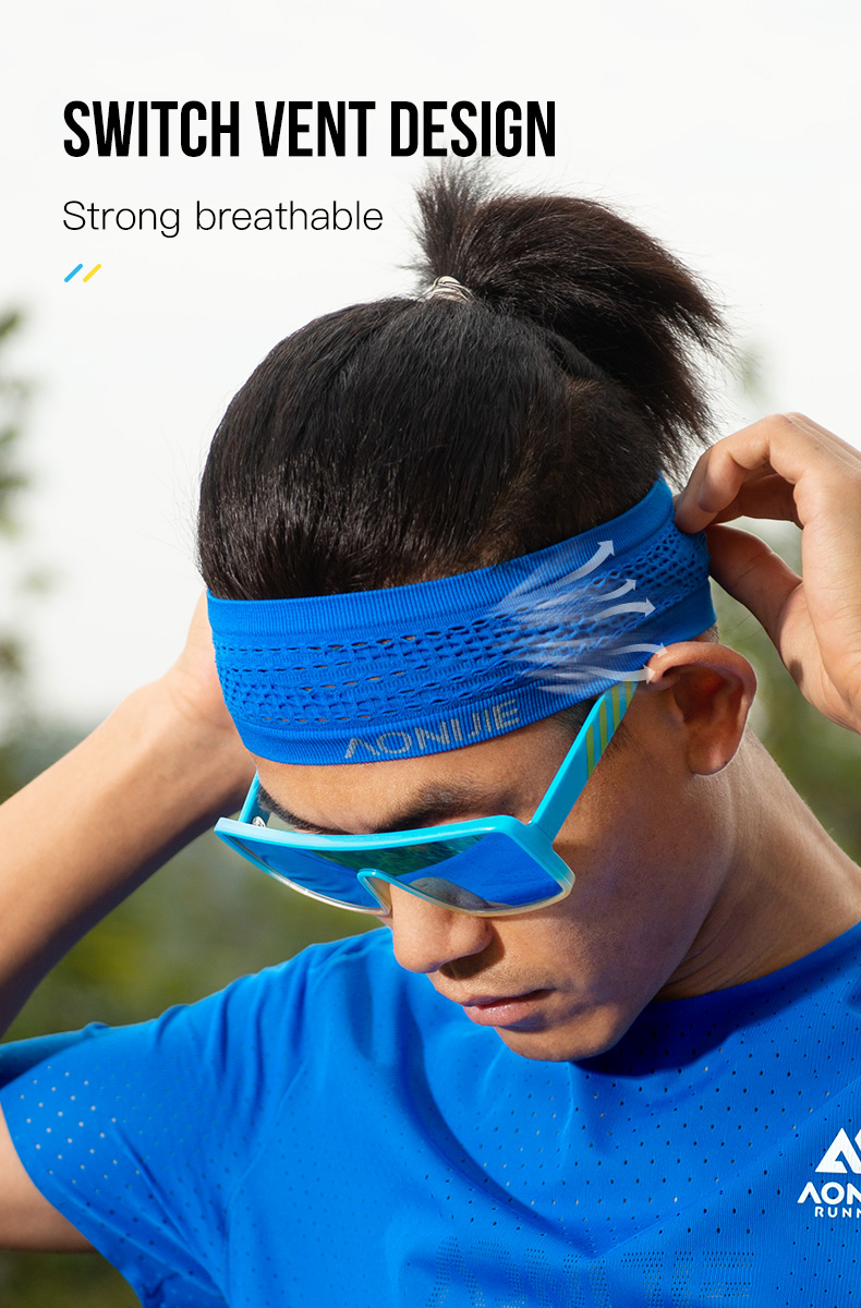 Aonijie E4423 Soft SPORTS HEADBAND for Men and Women - PINK