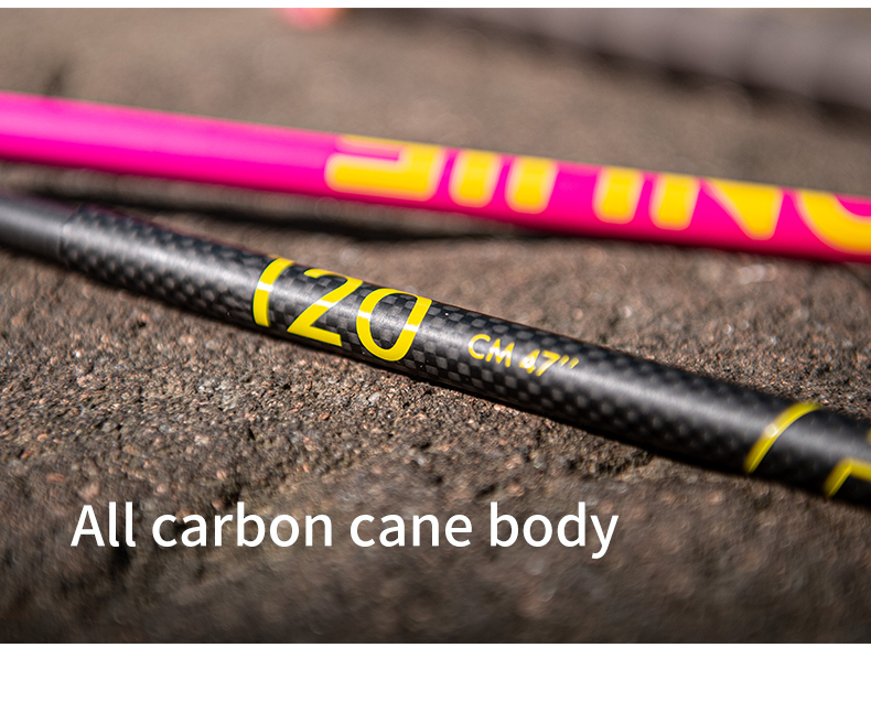 2 pcs Aonijie E4214 Carbon Fiber TREKKING POLE 120cm - PINK