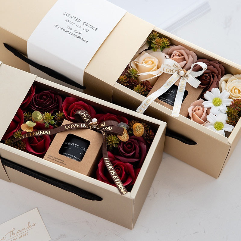 Citta SCENTED CANDLE Soy Wax | Matte Gold Fragrance w/ GIFT BOX