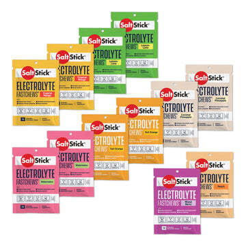 Saltstick Electrolyte 10 tablets FastChews Packet - Mixed Berries