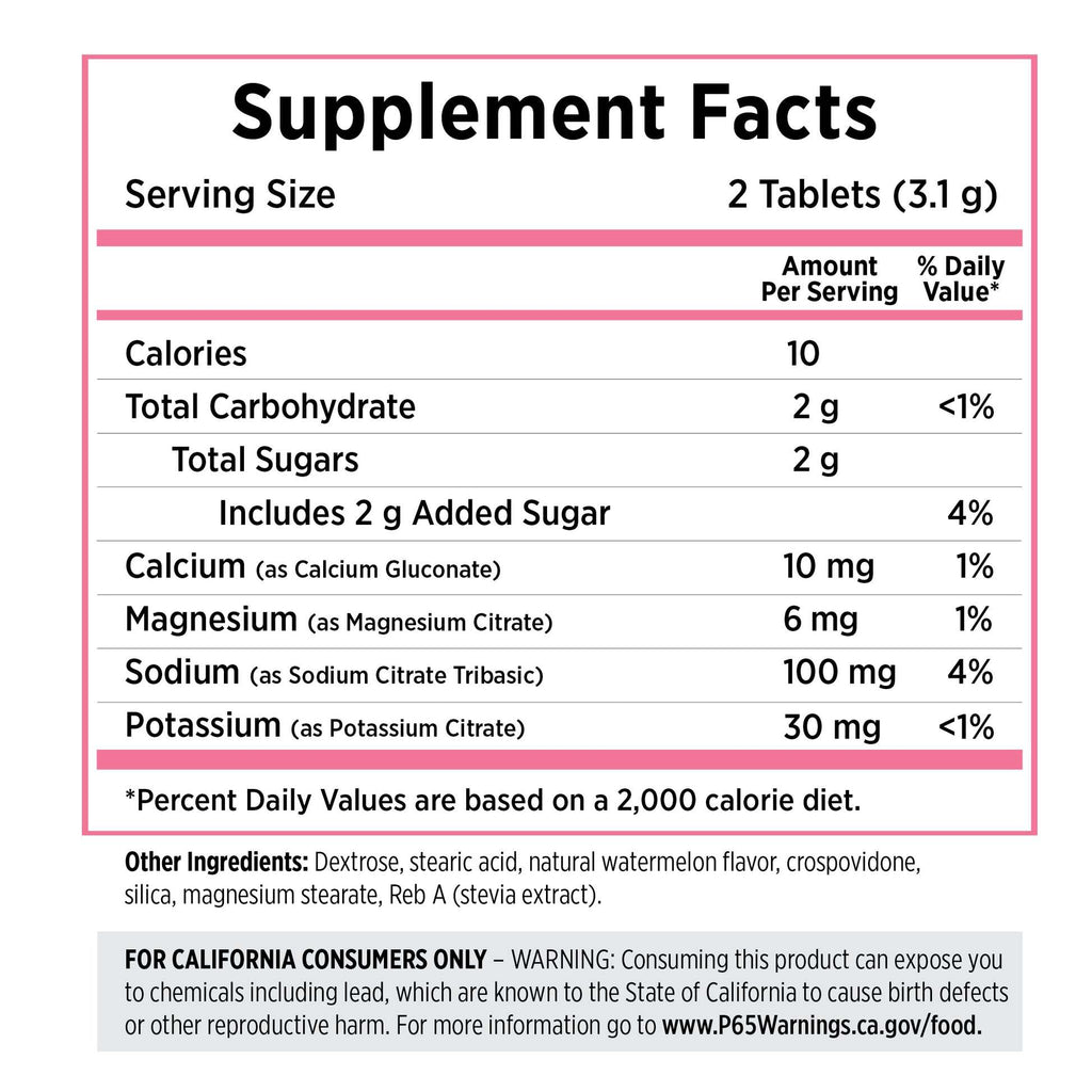 Saltstick Fastchews - Watermelon - 60ct bottle