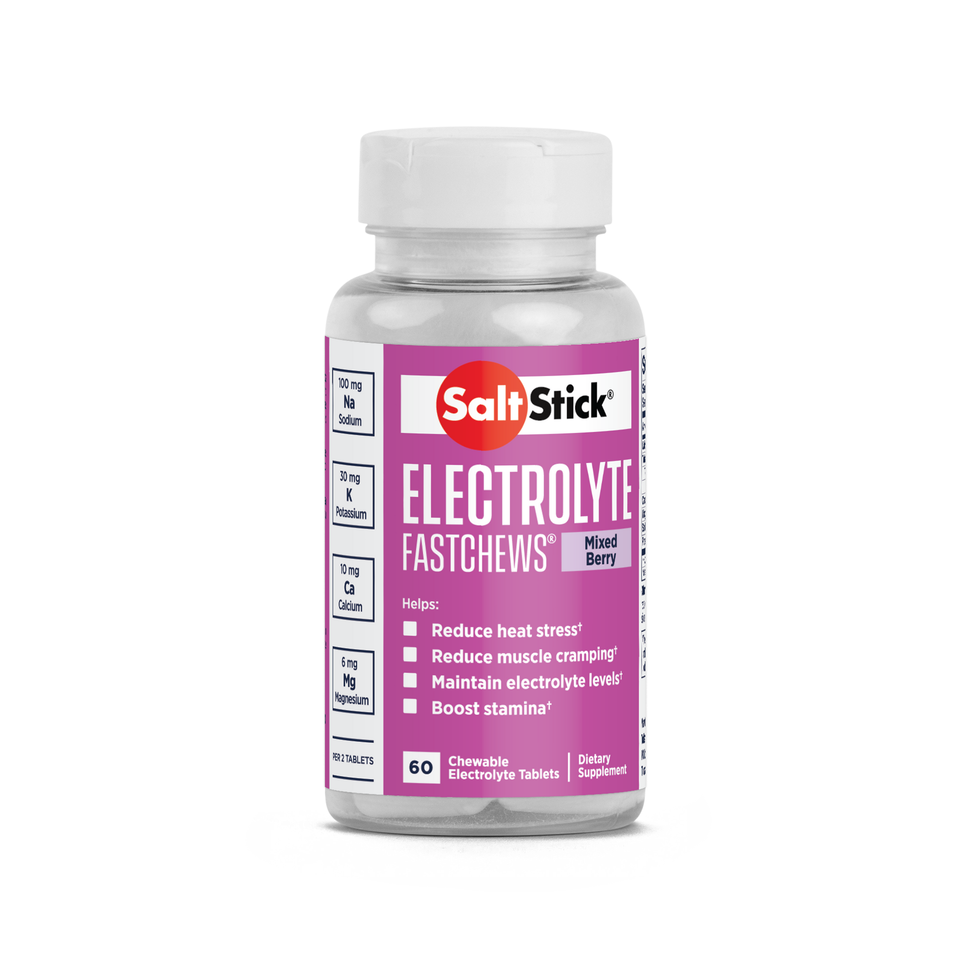 Saltstick Fastchews - Mixed Berry - 60ct bottle
