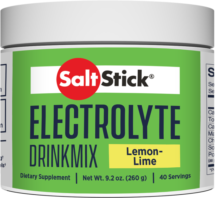 SaltStick DrinkMix - Lemon Lime 40-Serving Tub