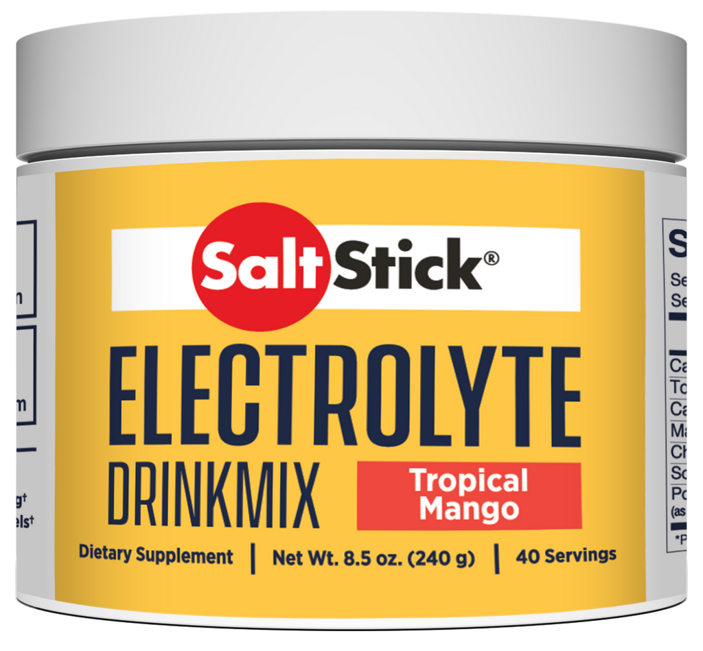 SaltStick DrinkMix - Tropical Mango 40-Serving Tub