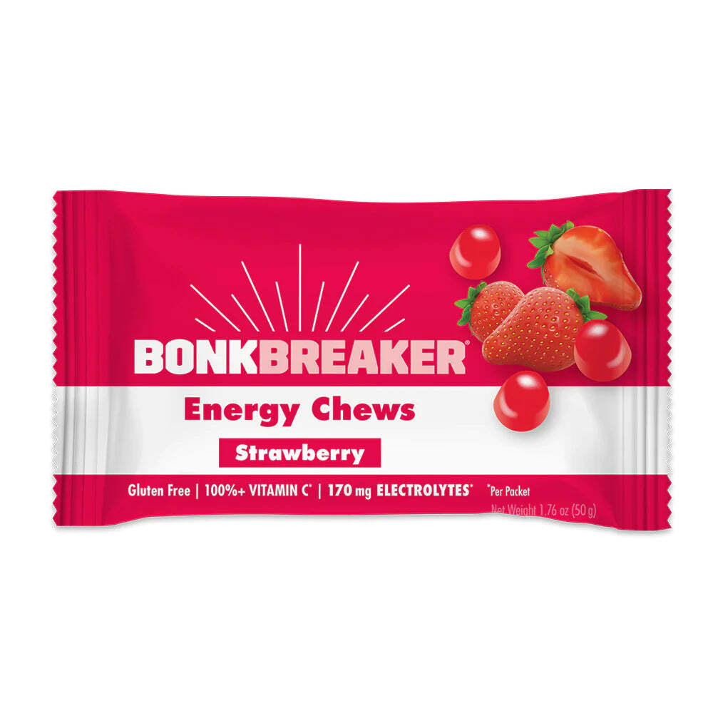 BonkBreaker Energy Chews 1 pack - Strawberry