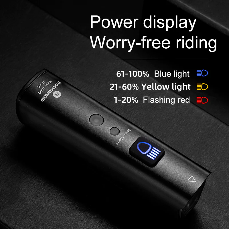 Rockbros  BICYCLE HEADLIGHT FRONT BIKE LIGHT 1000 Lumens