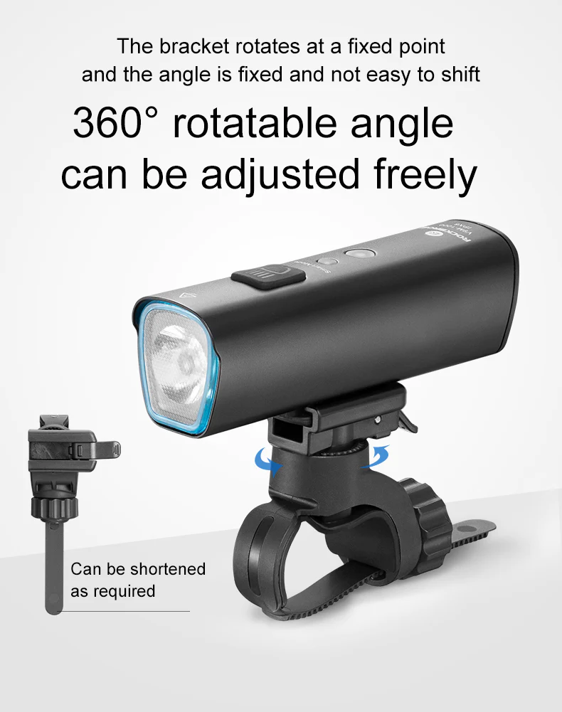 Rockbros  BICYCLE HEADLIGHT FRONT BIKE LIGHT 1000 Lumens