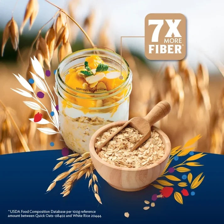 Quaker Oatmeal | Instant, Quick Cook & Rolled Oats | Healthy Breakfast Choice