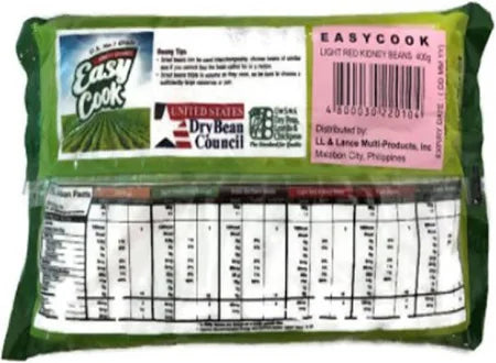 EASYCOOK LIGHT RED KIDNEY BEANS 400G - Good for your Health