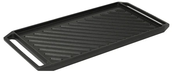 Happiness Enameled Matte Black CAST IRON GRILL PLATE (Vice Versa)