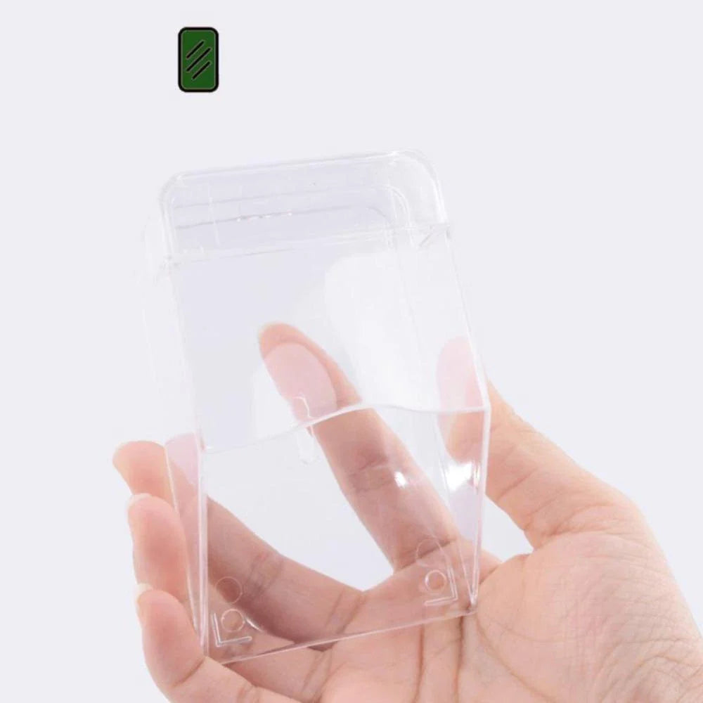 Waterproof Transparent Cover for Wireless Doorbell for Home Door - White
