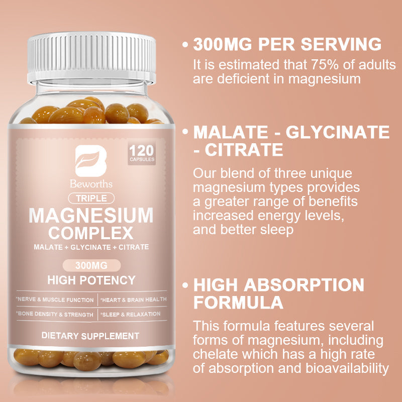 Beworths MAGNESIUM COMPLEX CAPSULES - 30 pcs