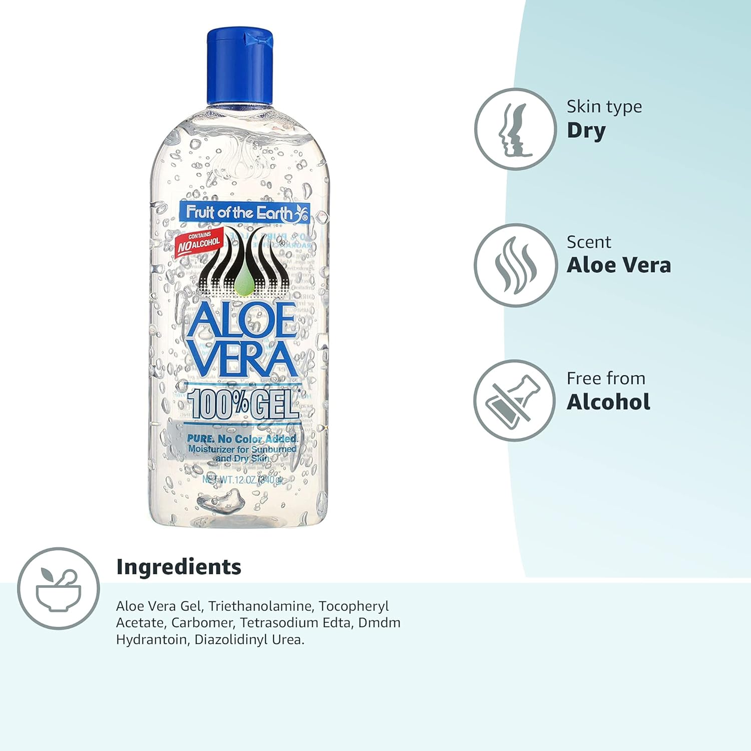 FOTE ALOE VERA 100% Gel 340 grams