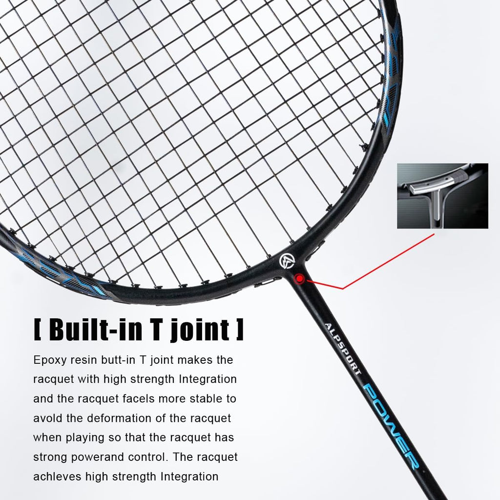 ALP SPORT 1pc POWER Carbon Badminton Racket
