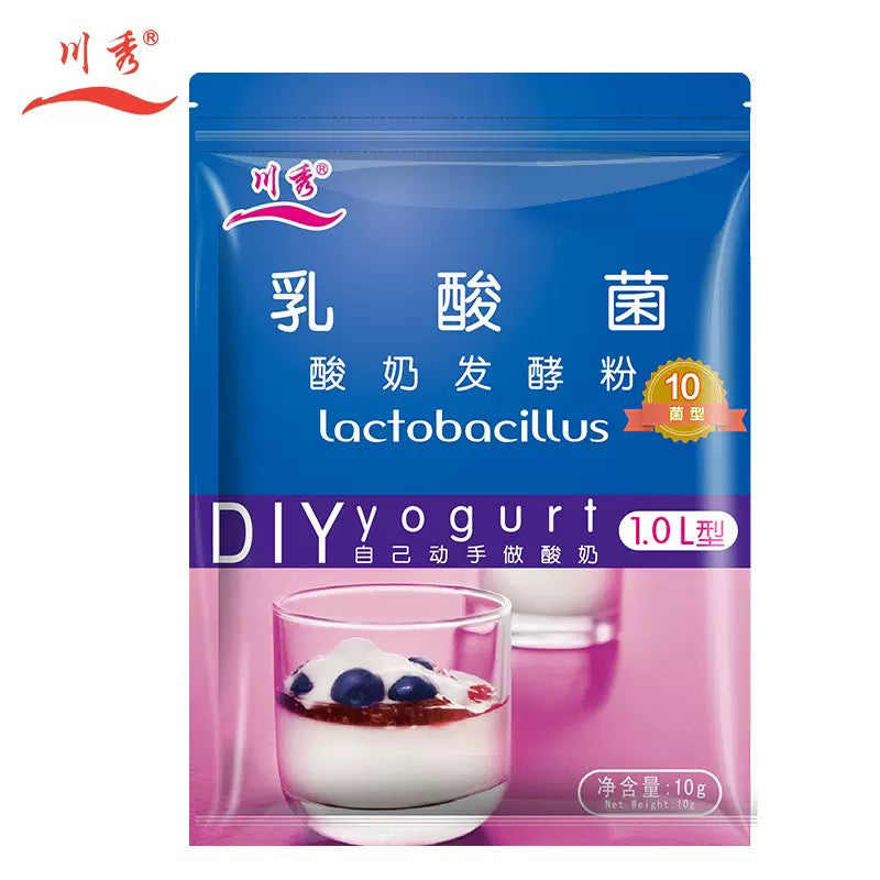 YOGURT STARTERS - 10 pcs x 1g Sachets - make your own yogurt at home, easy and convenient