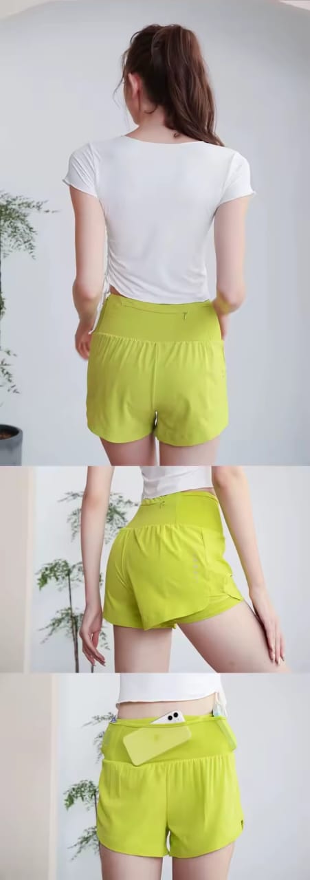 Segoi Women RUNNING SHORTS - Quick-Drying, Breathable and very Comfortable ES10801