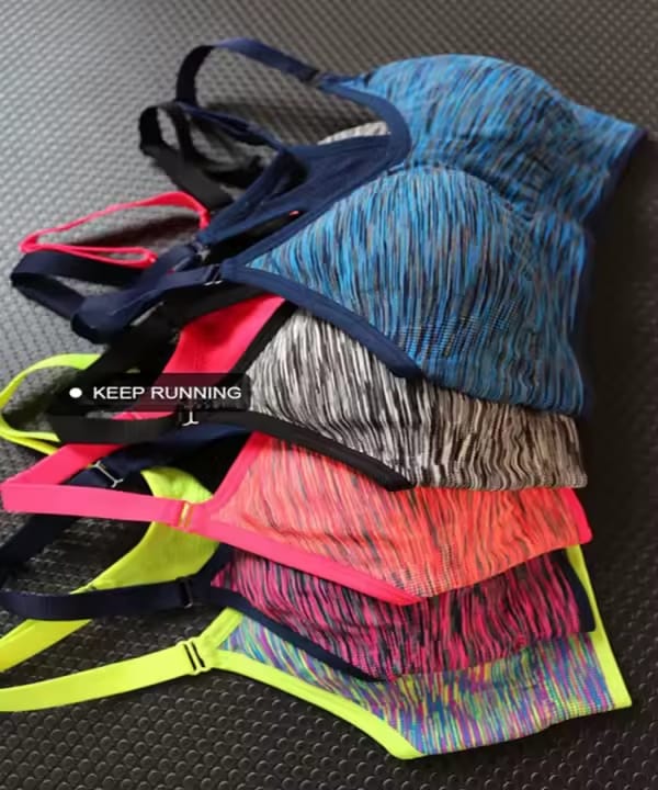 Segoi SPORTS BRA - Quick Drying, Breathable and Wire free sports bra
