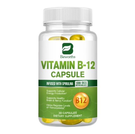 Beworths VITAMIN B-12 CAPSULE - 30 pcs