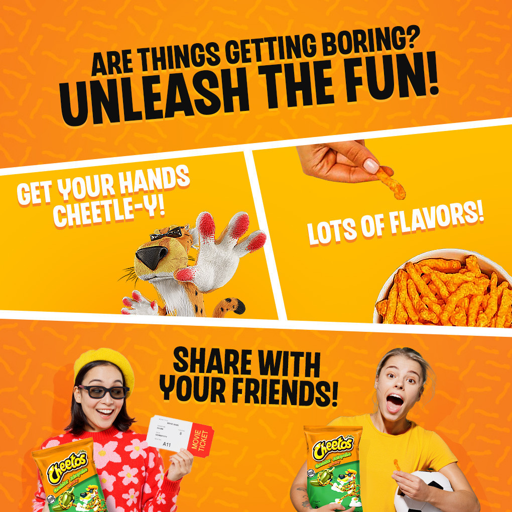 1 CASE - Cheetos Crunchy Cheddar Jalapeño Cheese Flavored Snack 215g x 10