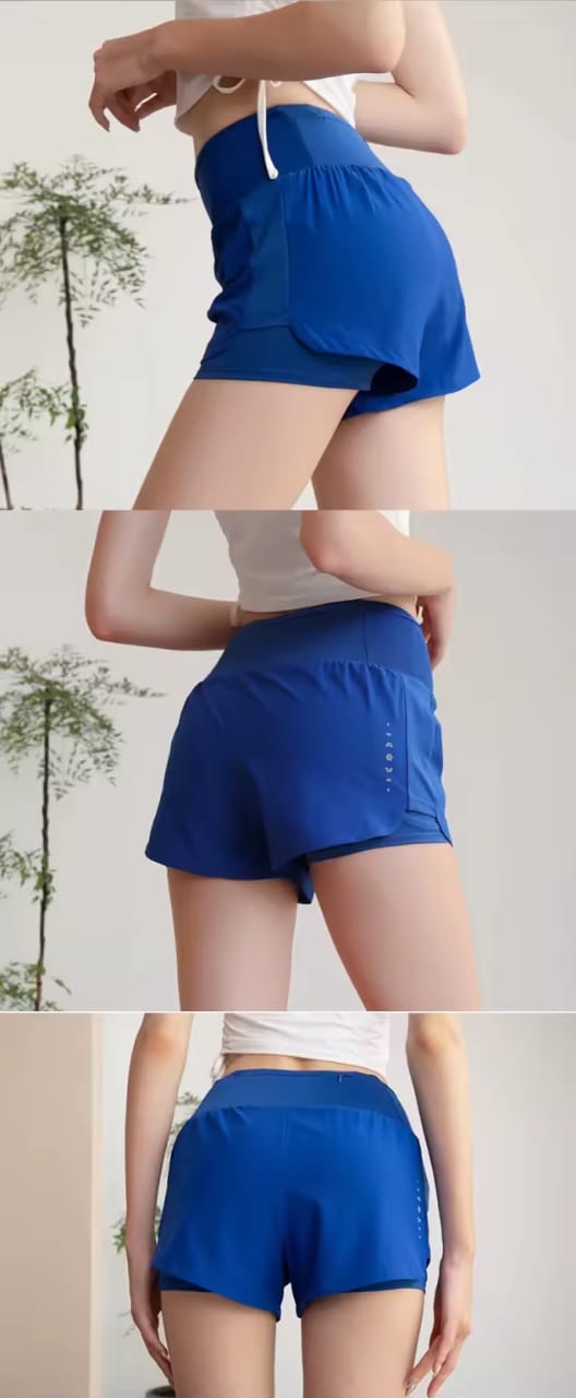 Segoi Women RUNNING SHORTS - Quick-Drying, Breathable and very Comfortable ES10801