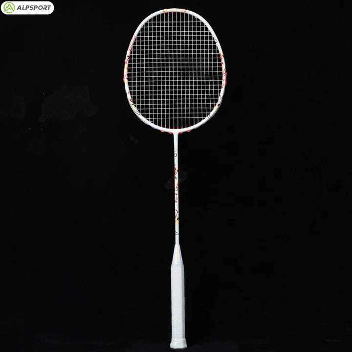 ALPSPORT HQ 6U/G5 Full Carbon Fiber Badminton Racket 24-32lbs - Black