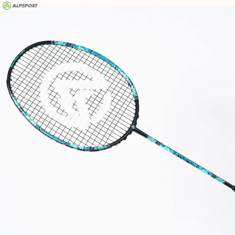 ALPSPORT XW 6U G4 Carbon Fiber Badminton Racket- Black