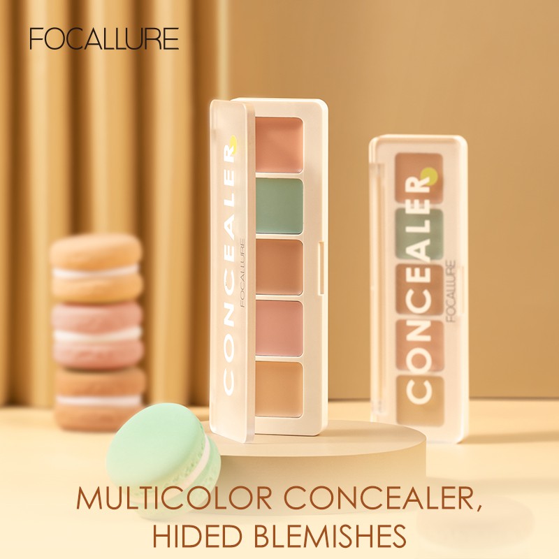 Focallure - 5 COLOR CORRECTOR Concealer Palette