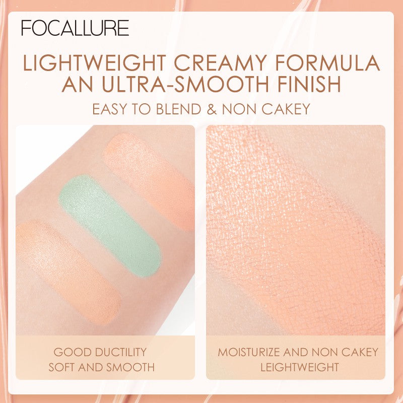 Focallure - 5 COLOR CORRECTOR Concealer Palette