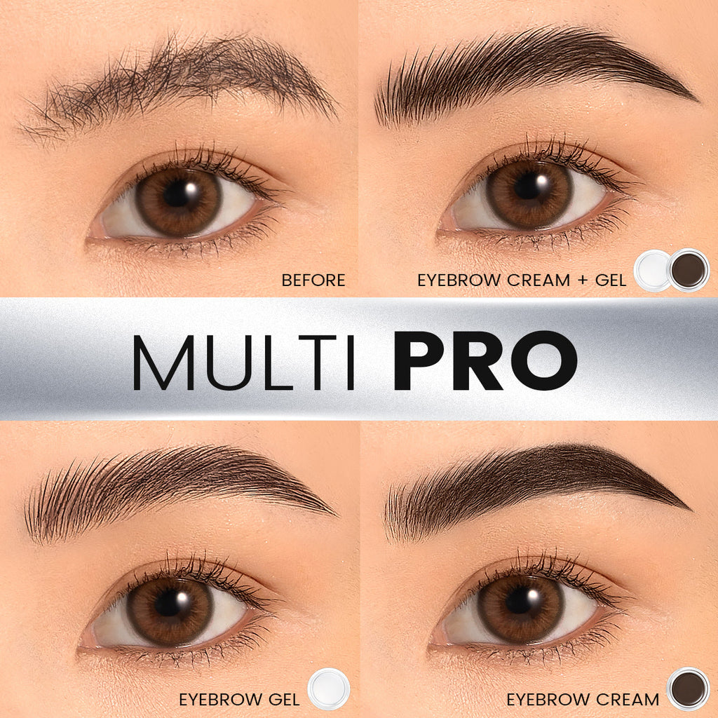 Focallure Multi Pro Duo Eyebrow Cream + Gel - Quick dry and Waterproof - FA23