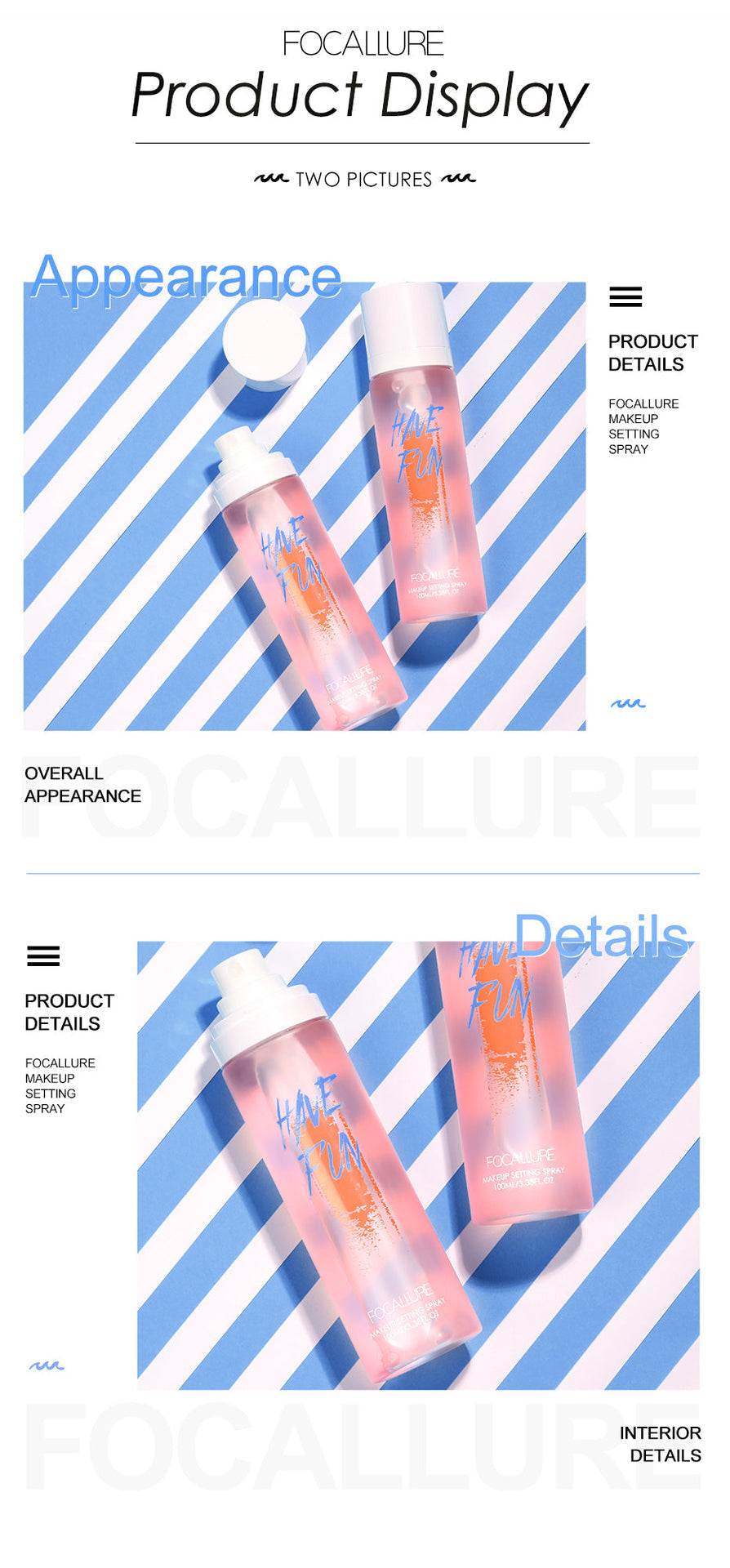 Focallure Makeup Setting Spray FA96 - Reduce dry skin