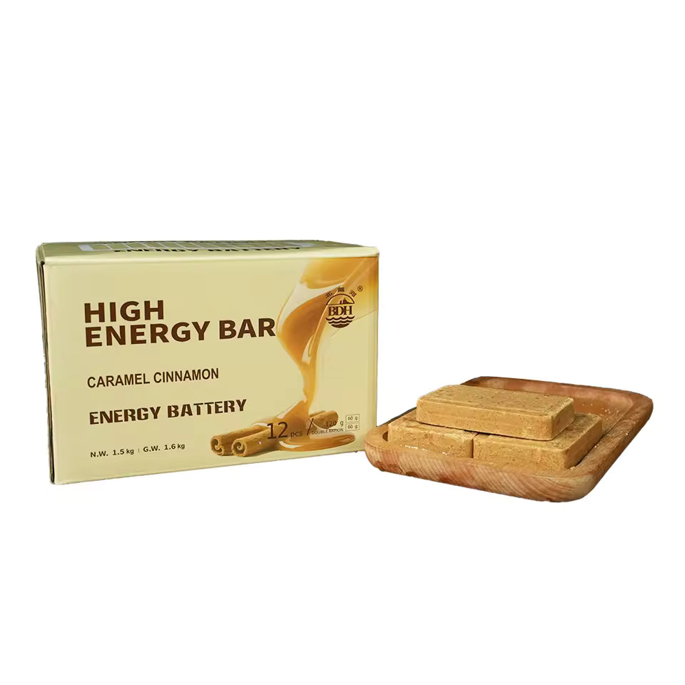 High Energy Bar (120g) Exp. Date 2045 - Caramel Cinnamon