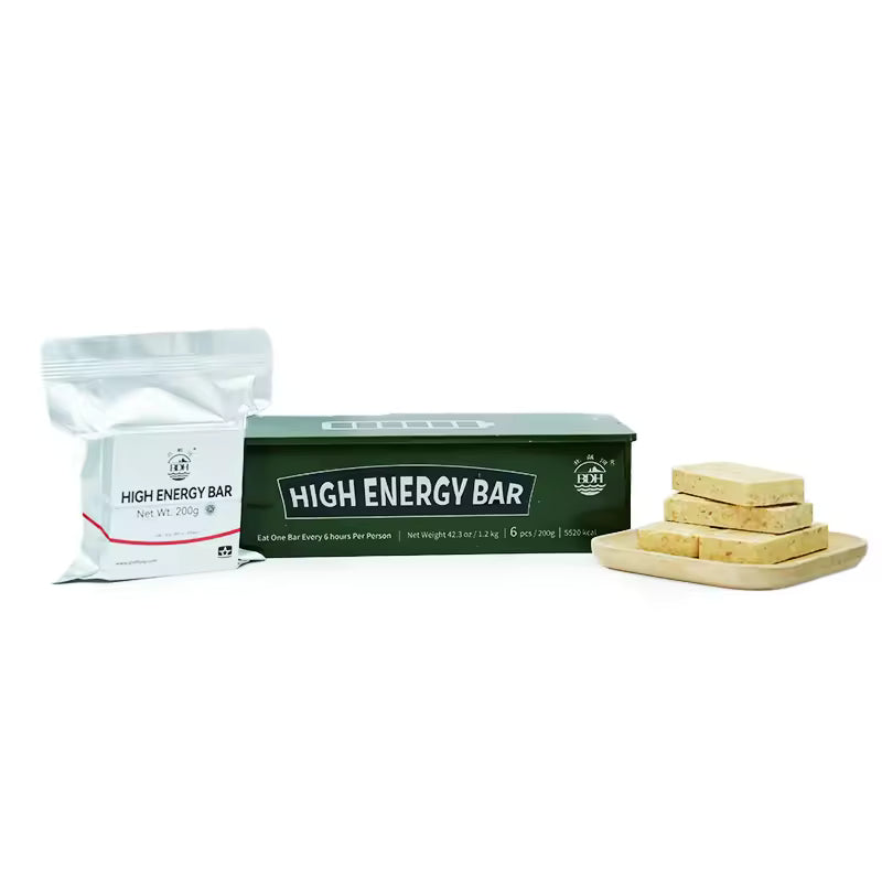 1 TIN - High Energy Bar 200g x 6pcs - Exp. Date August 2043