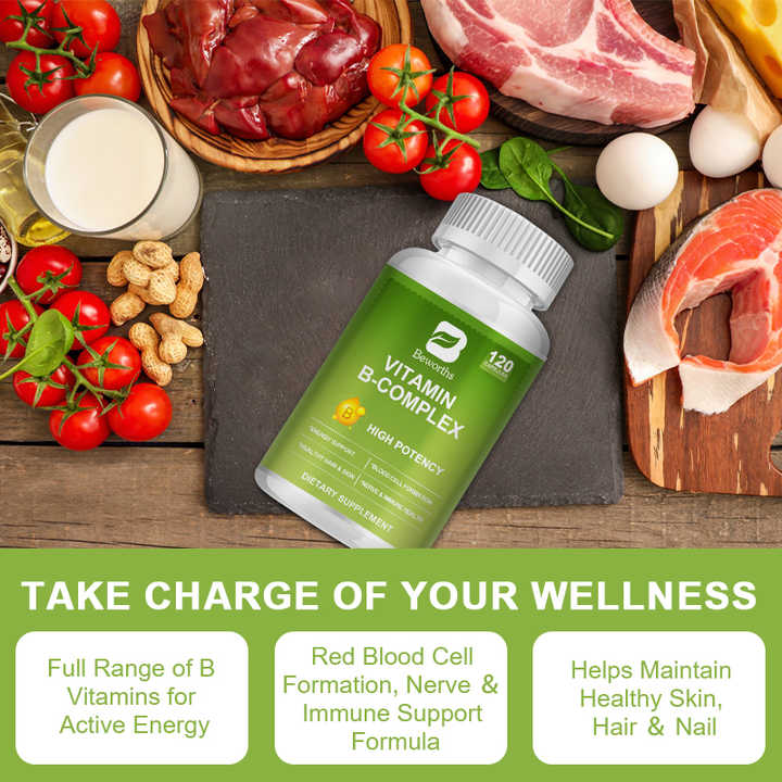 Beworths WHOLE FOOD B-COMPLEX - 30 pcs