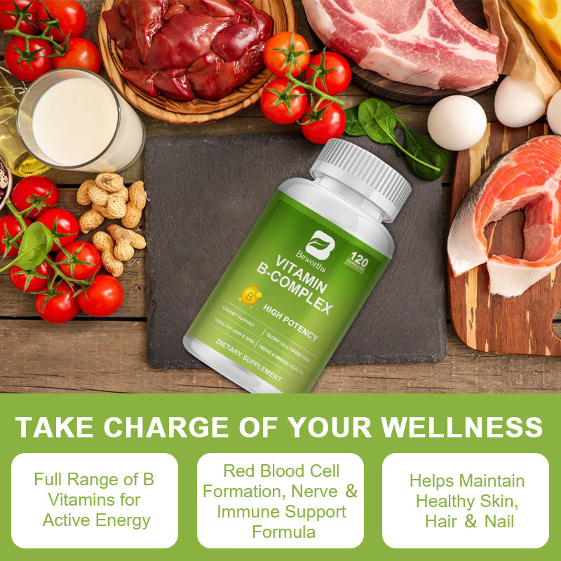 Beworths WHOLE FOOD B-COMPLEX - 30 pcs
