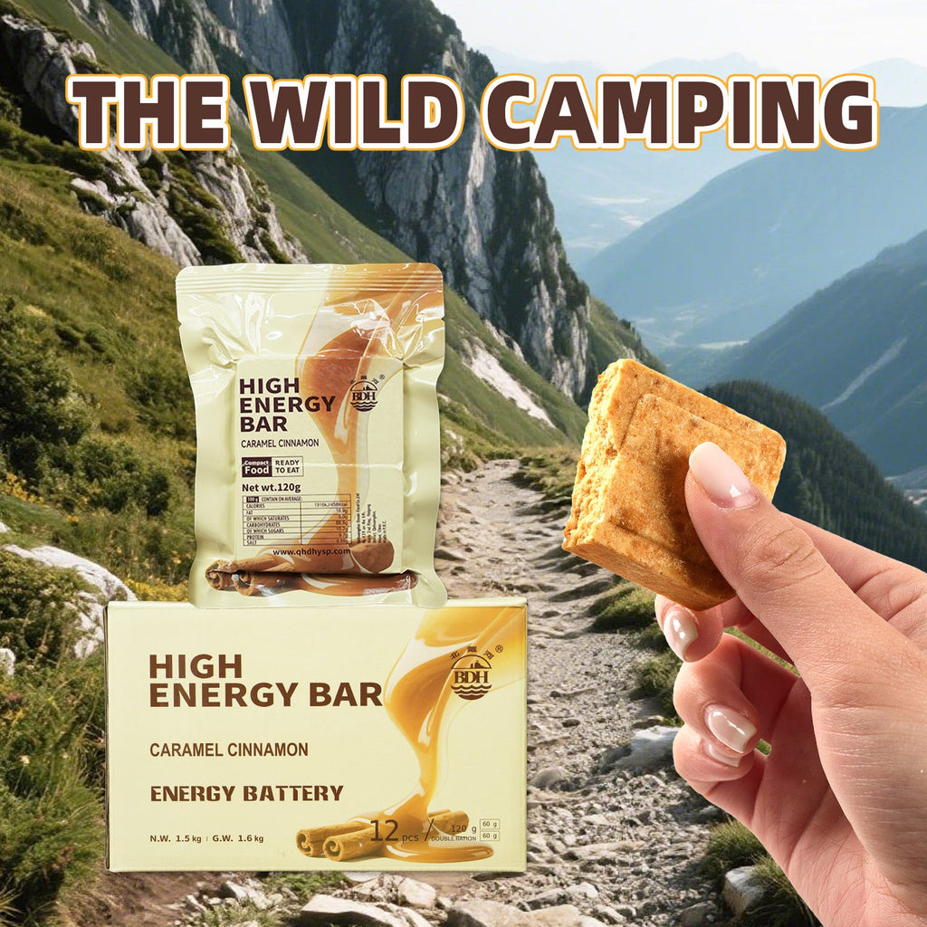 High Energy Bar (120g) Exp. Date 2045 - Caramel Cinnamon
