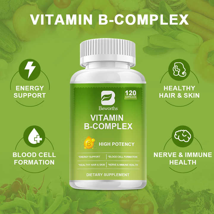 Beworths WHOLE FOOD B-COMPLEX - 30 pcs
