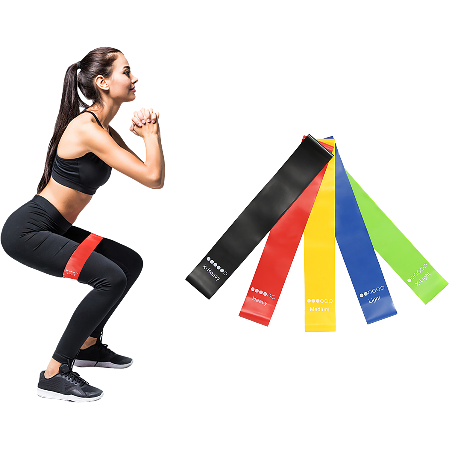 TOPKO Resistance Bands Loop - SET