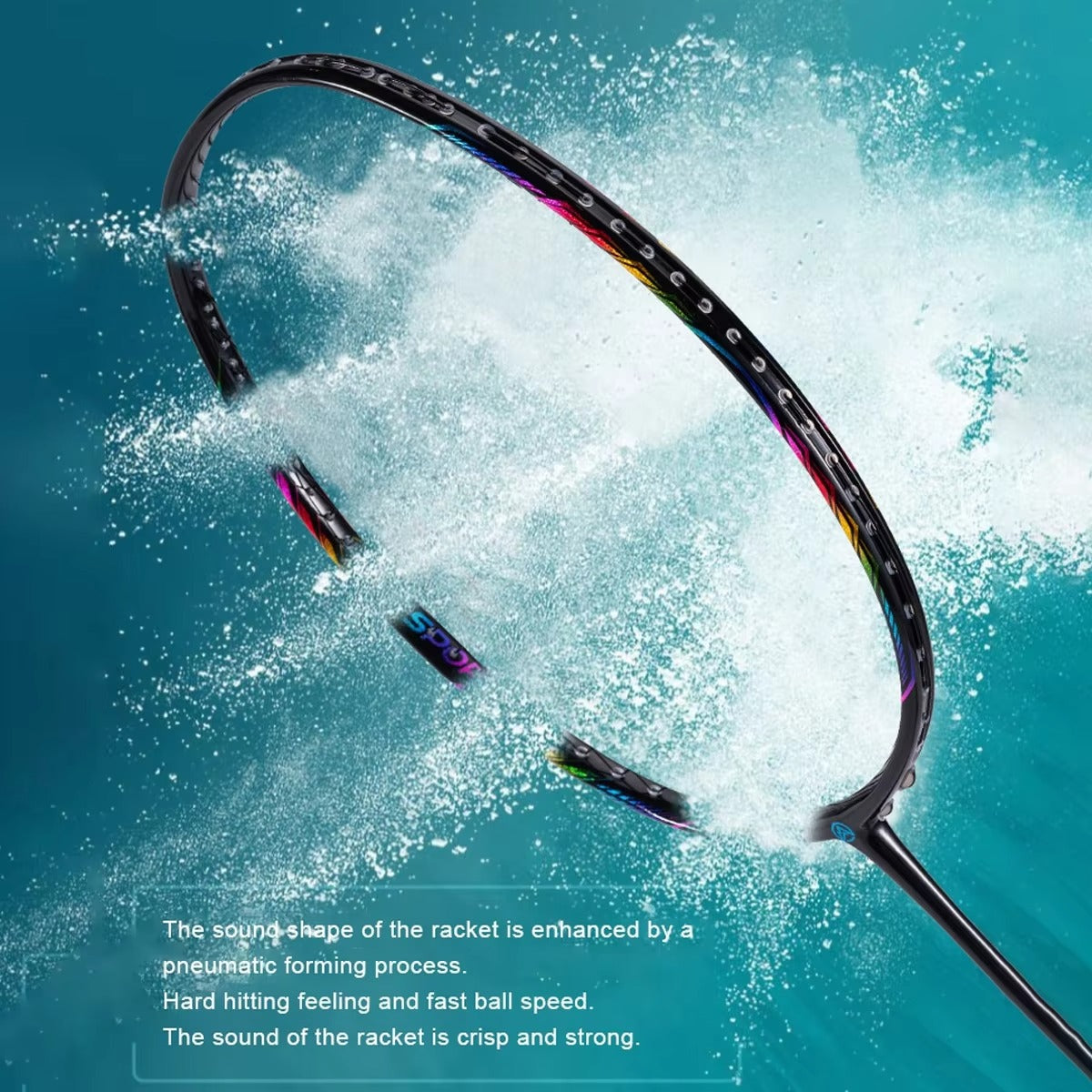 ALPSPORT BBQ2.0 8U/G4 Full Carbon Badminton Racket 24-30 Lbs