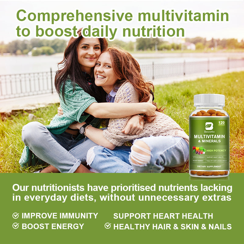 Beworths MULTIVITAMIN & MINERALS CAPSULES - 30 pcs