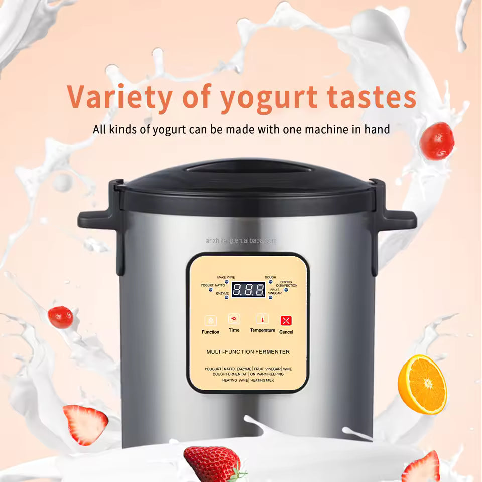 Automatic 20L Yogurt Maker Portable Greek Yogurt Machine Multi-Purpose Natto Maker