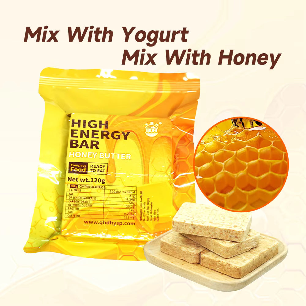 High Energy Bar 120g (1pc) HONEY BUTTER - Exp. Date October 2044