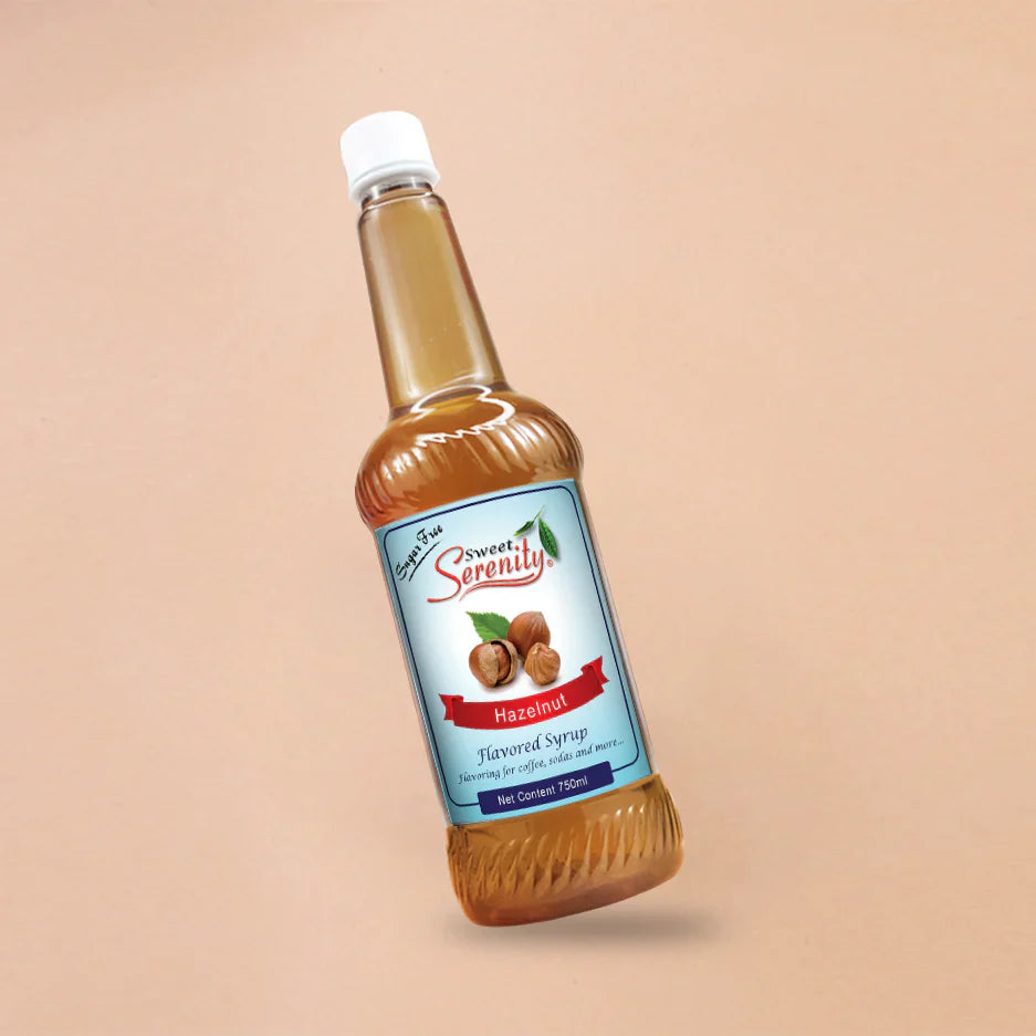 Sweet Serenity Hazelnut Syrup - Sugar Free