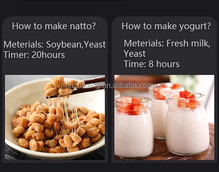 6L Yogurt Machine or Greek yogurt maker, nato, black garlic