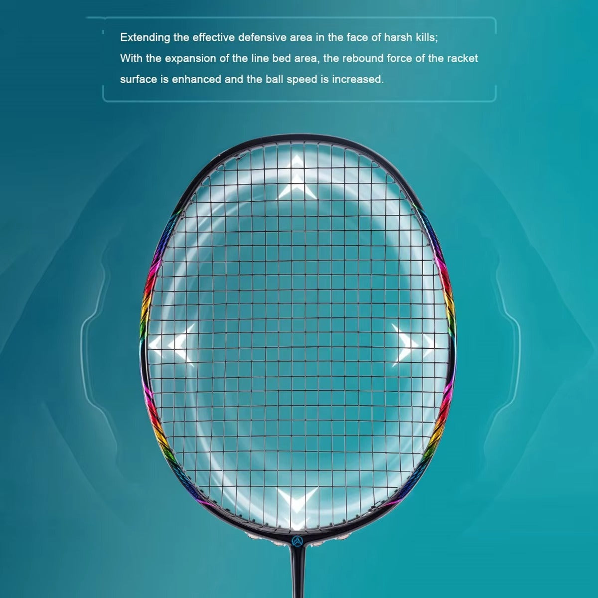 ALPSPORT BBQ2.0 8U/G4 Full Carbon Badminton Racket 24-30 Lbs