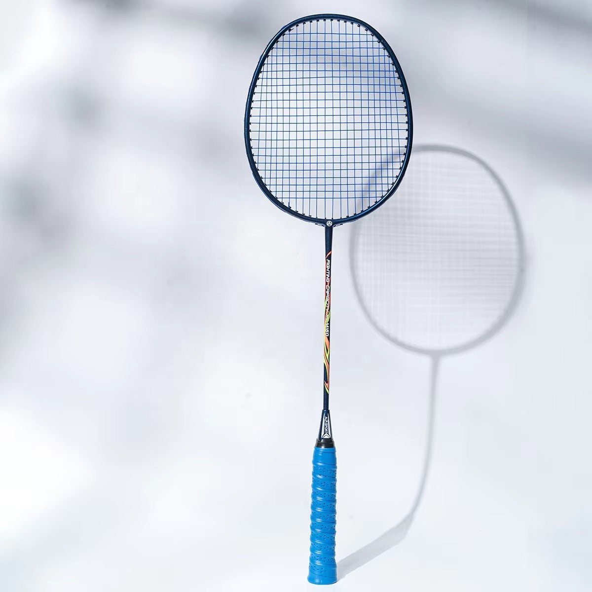 ALPSPORT LT 4U/G4 Carbon Fiber Badminton Racket - Black
