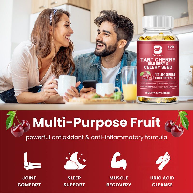 Beworths TART CHERRY BILBERRY & CELERY SEED - 30 pcs
