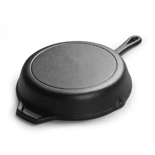 Happiness CAST IRON SKILLET FRYING PAN - 30cm