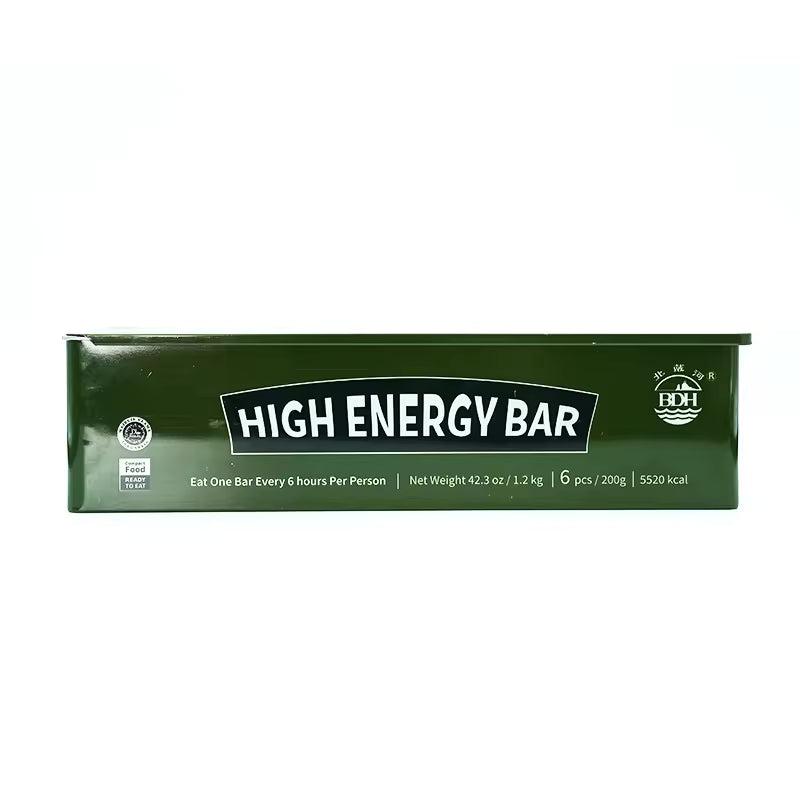1 TIN - High Energy Bar 200g x 6pcs - Exp. Date August 2043