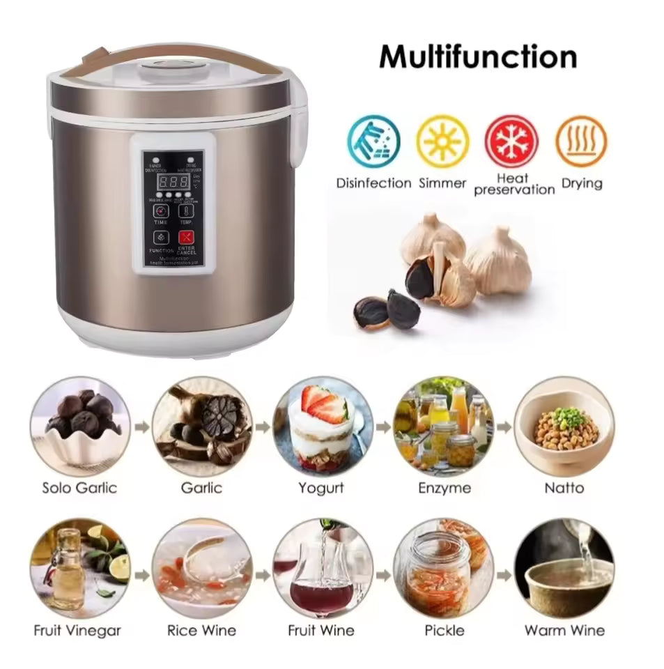 6L Yogurt Machine or Greek yogurt maker, nato, black garlic
